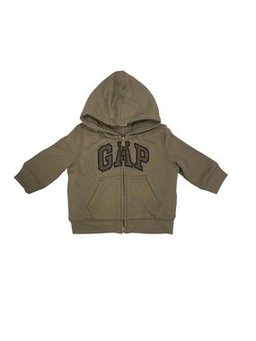 Baby Gap (NEW) Baby Boys' Logo Sherpa- Lined Zip Hoodie Size 3-6 Months